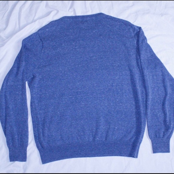 Blue J.Crew Crewneck Sweater - Picture 2 of 2